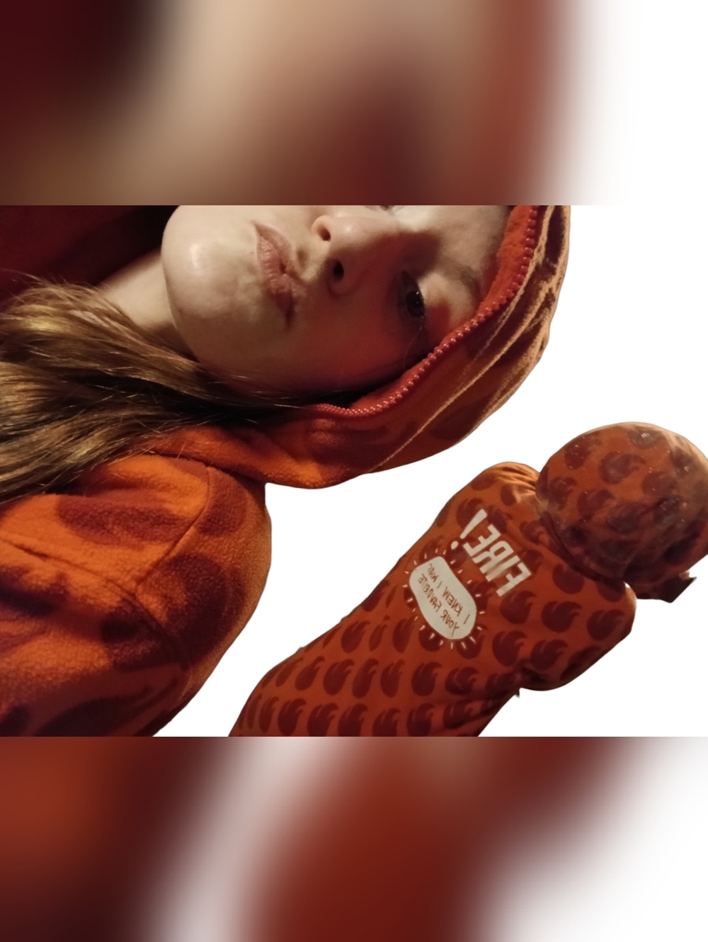 Tipsy Elves Taco Bell Fire! Sauce Unisex Onesie Size Medium - Picture 5 of 11
